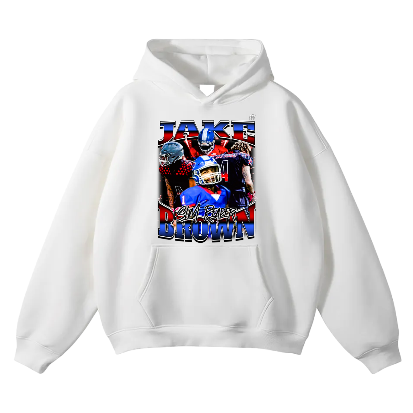 Jake Brown Oversize Fleeced Hoodie