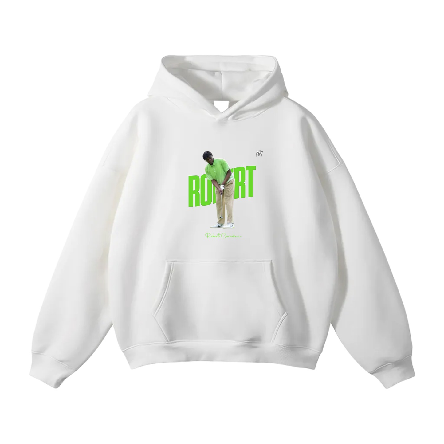 Robert Caradine Oversize Fleeced Hoodie