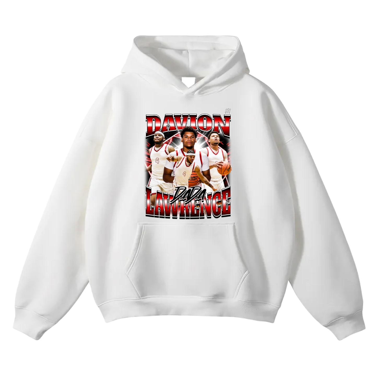 Davion Lawrence Oversize Fleeced Hoodie