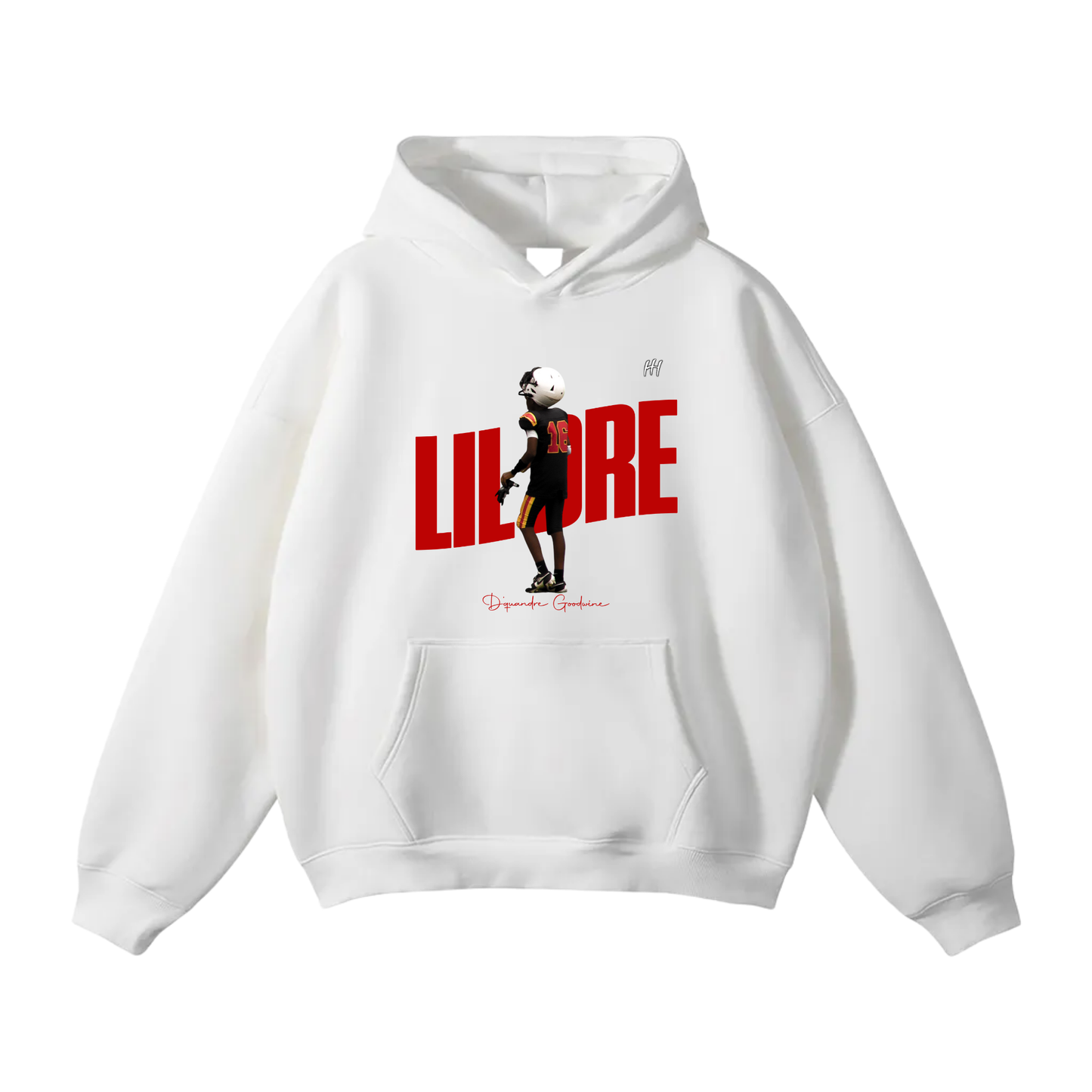 D'quandre Goodwine Oversize Fleeced Hoodie