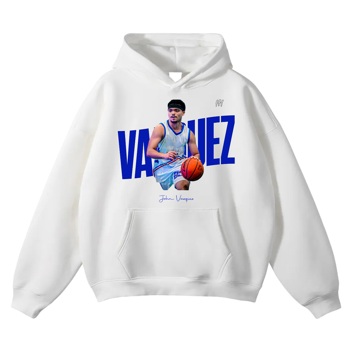 John Vazquez Oversize Fleeced Hoodie