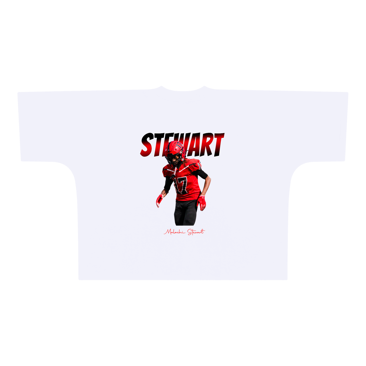Malachi Stewart Premium Drop Shoulder/Boxy Tee