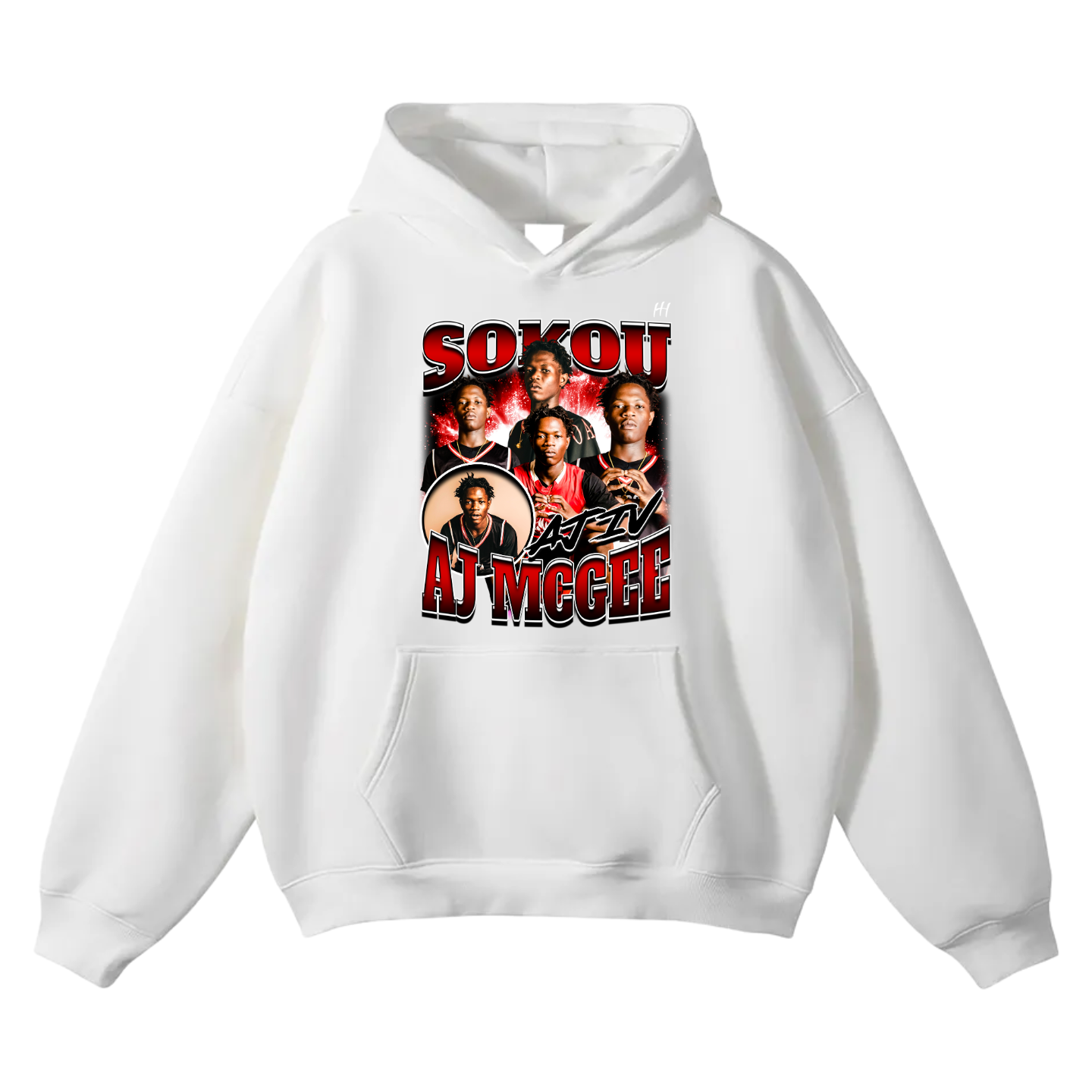 Sokou Aj McGee Oversize Fleeced Hoodie