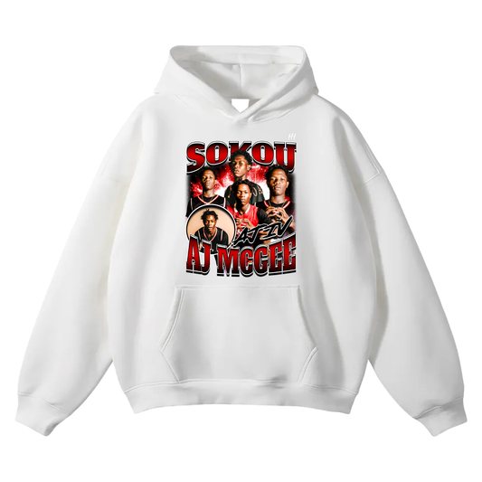 Sokou Aj McGee Oversize Fleeced Hoodie