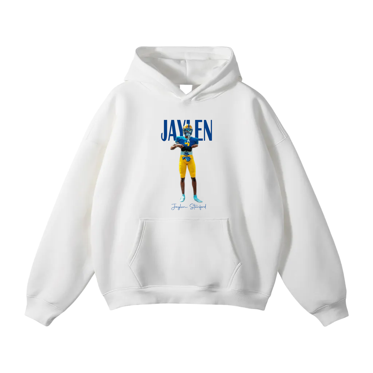 Jaylen Stanford Oversize Fleeced Hoodie