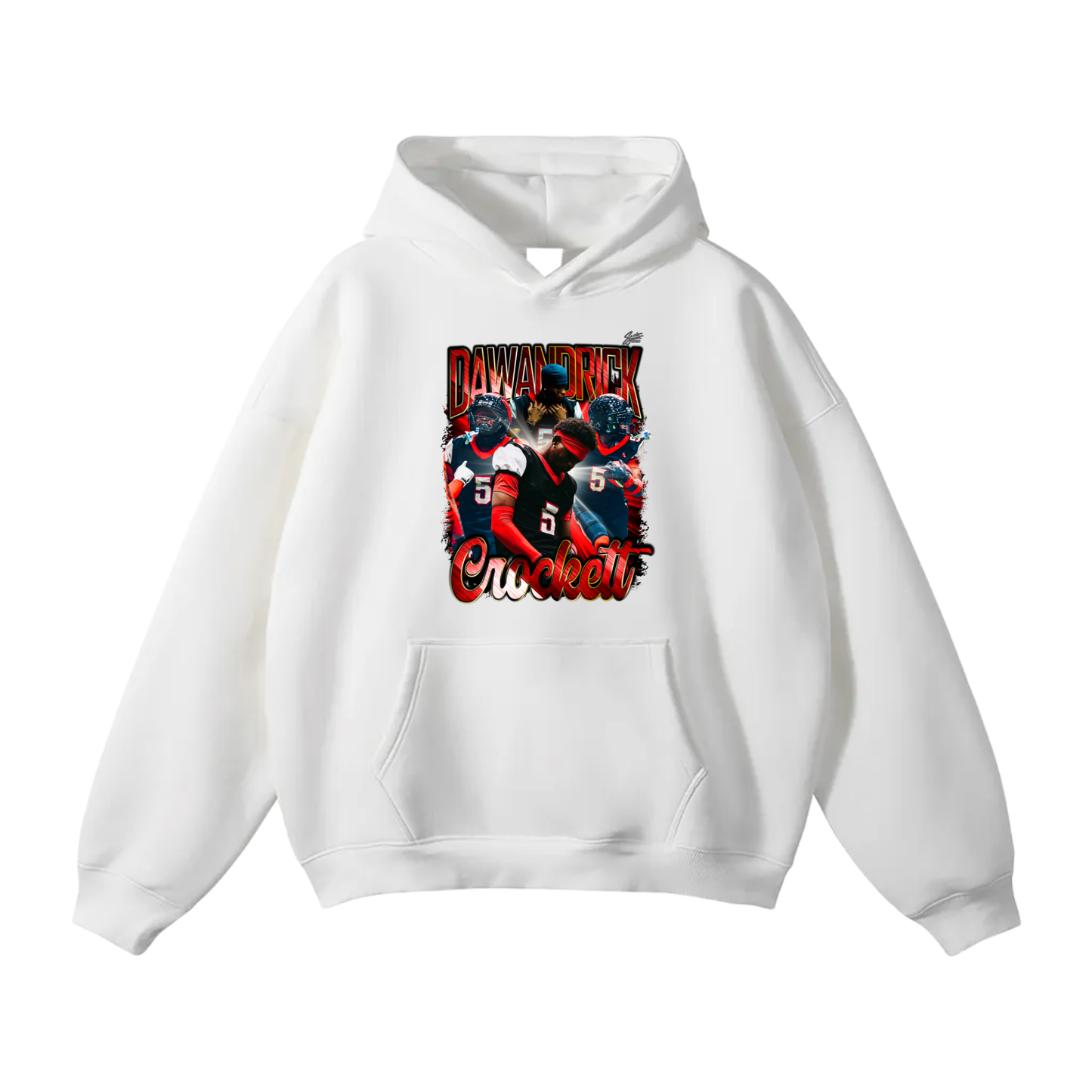 Dawandrick Crockett Oversize Fleeced Hoodie