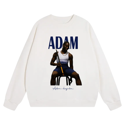 Adam olayinka Heavyweight Crewneck Sweatshirt