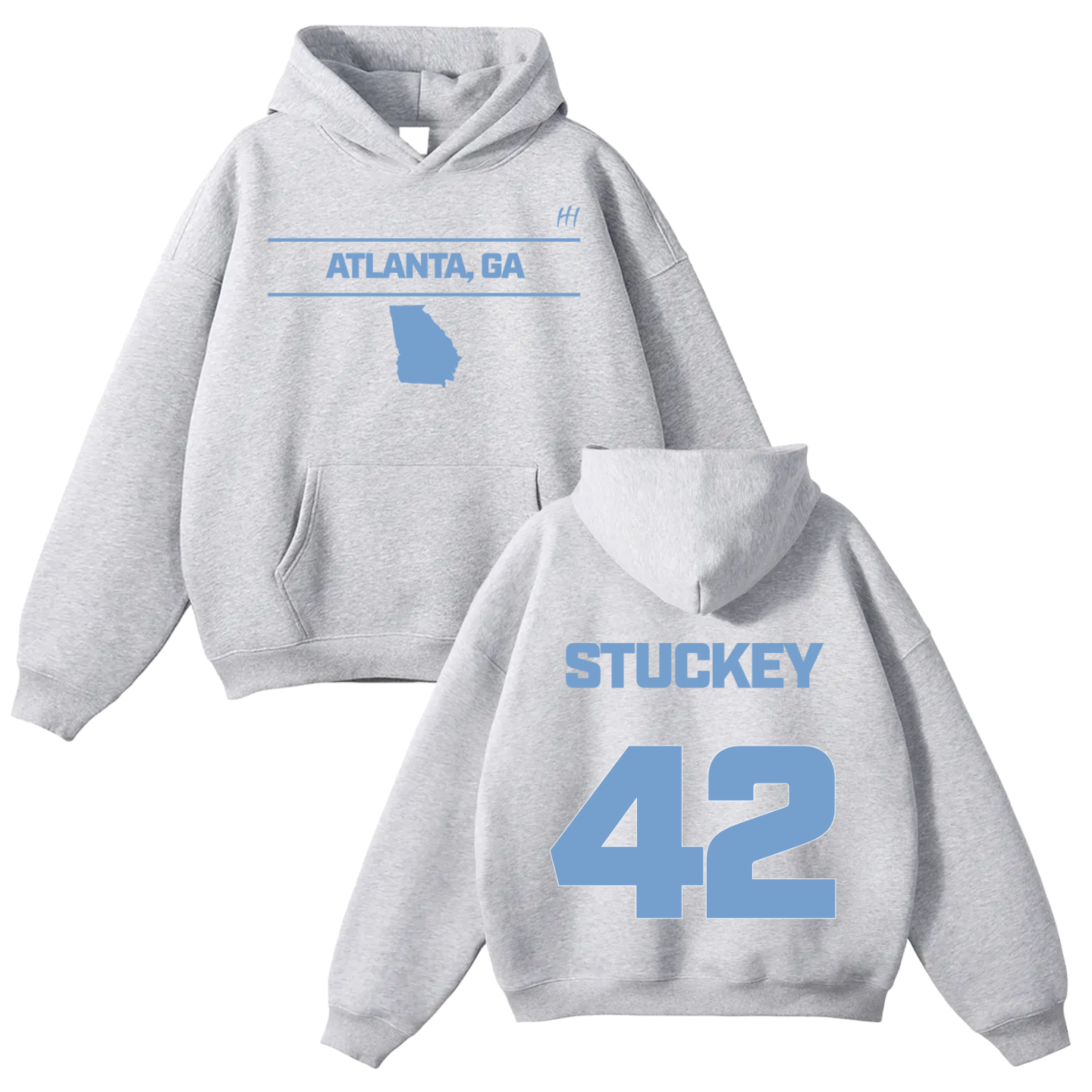 Leshawn Stucky Oversize Fleeced Hoodie