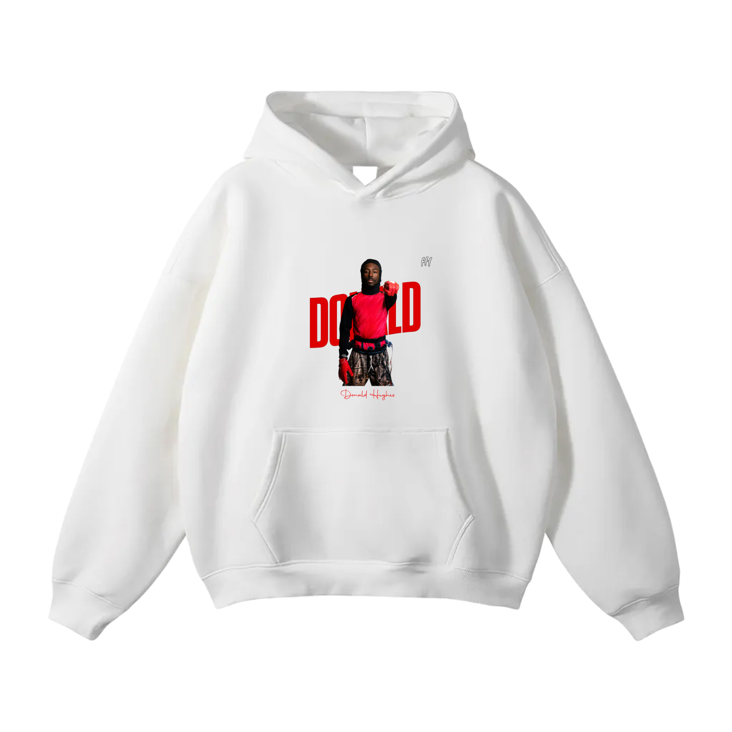 Donald Hughes Oversize Fleeced Hoodie