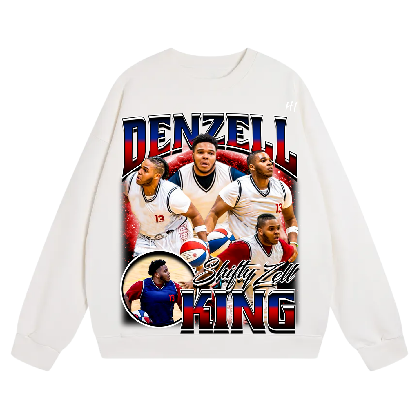 Denzell King Heavyweight Crewneck Sweatshirt
