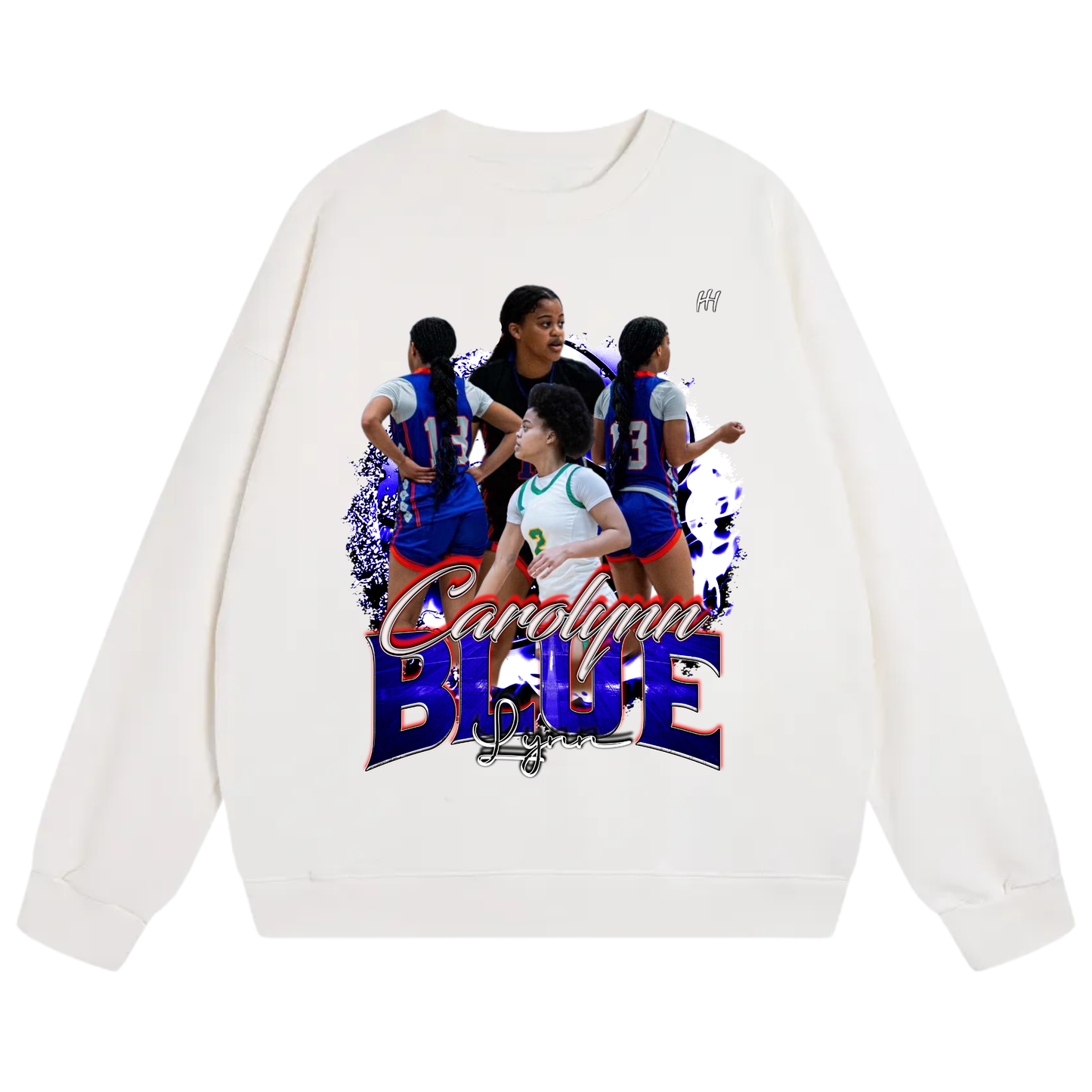 Carolynn Blue Heavyweight Crewneck Sweatshirt