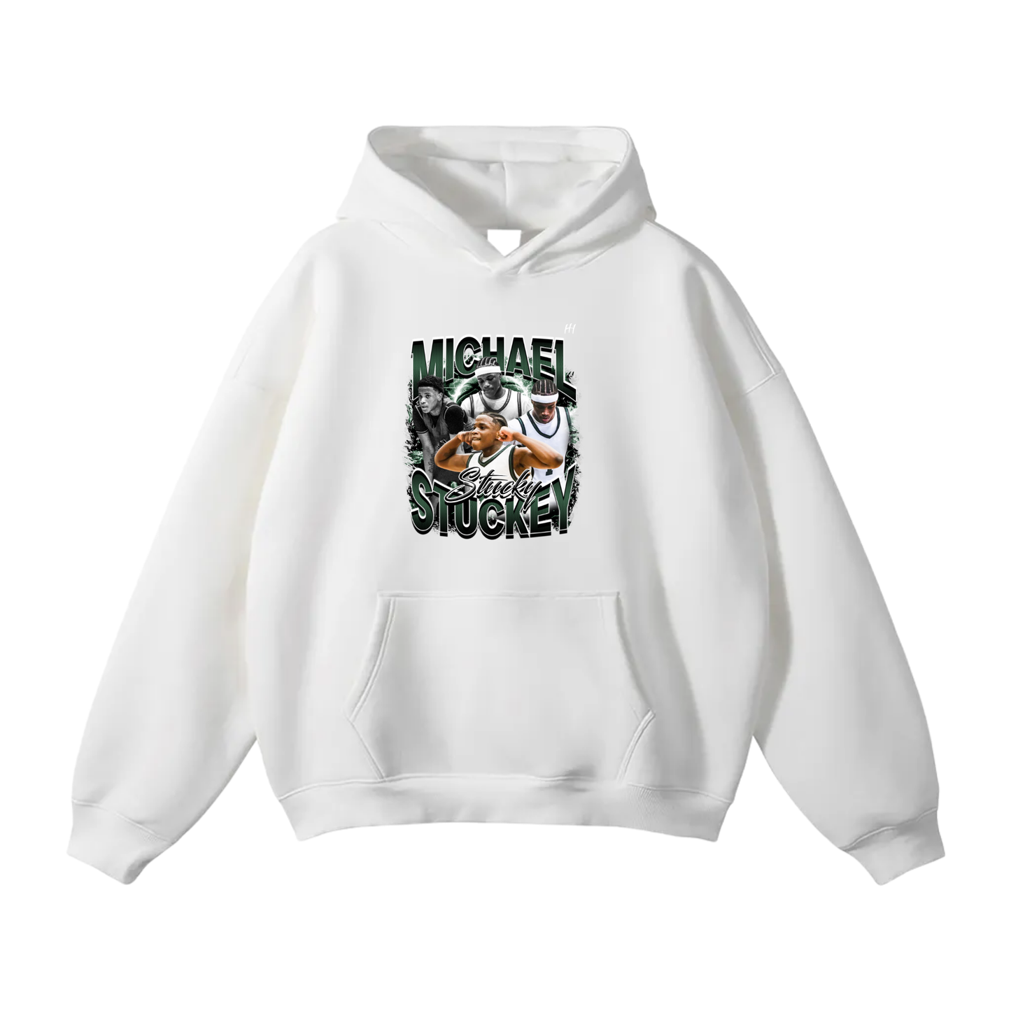 Michael Stuckey Oversize Fleeced Hoodie