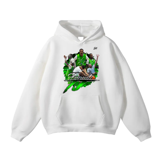Tayvion Johnson Oversize Fleeced Hoodie