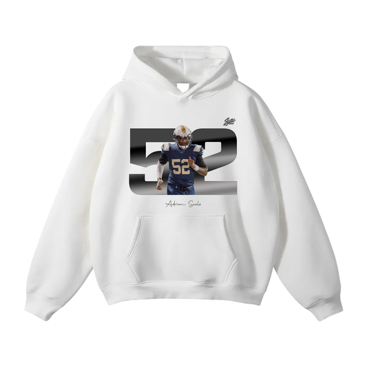 Adrian Seals Oversize Fleeced Hoodie