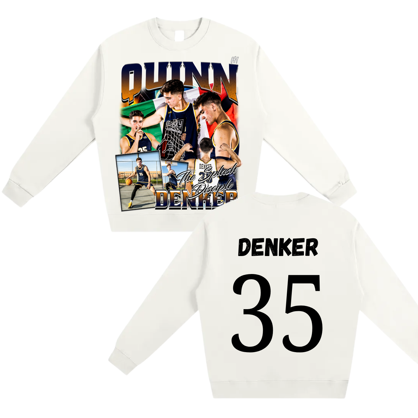 Quinn Denker Heavyweight Crewneck Sweatshirt