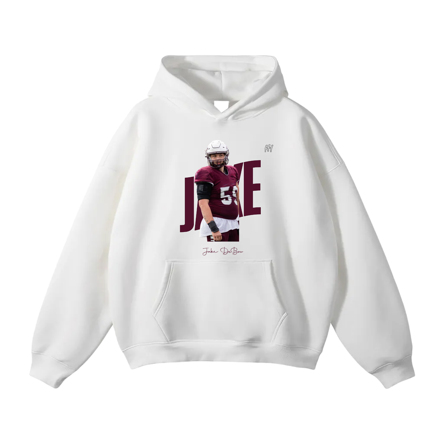 Jake DeBow Oversize Fleeced Hoodie