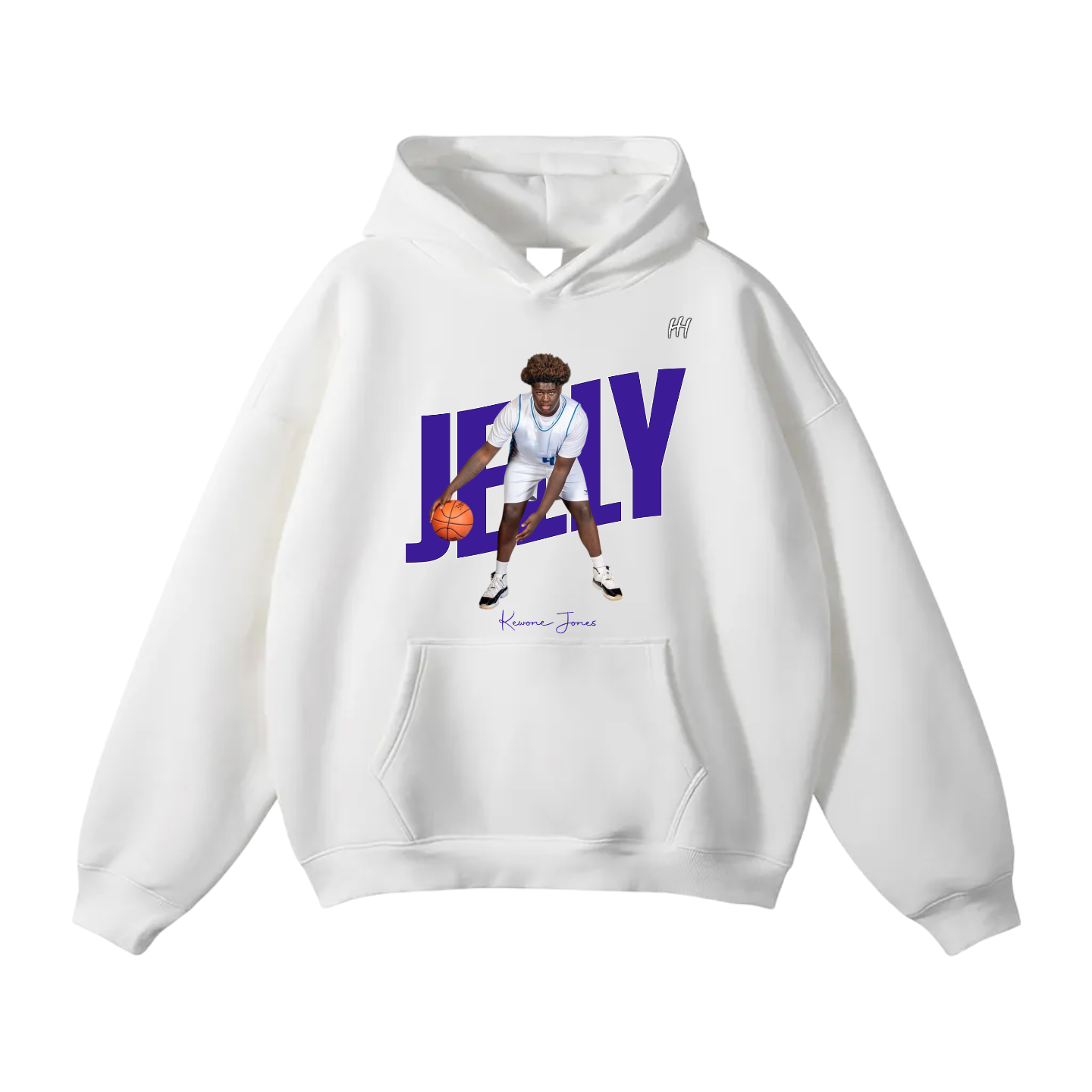 Kewone Jones Oversize Fleeced Hoodie