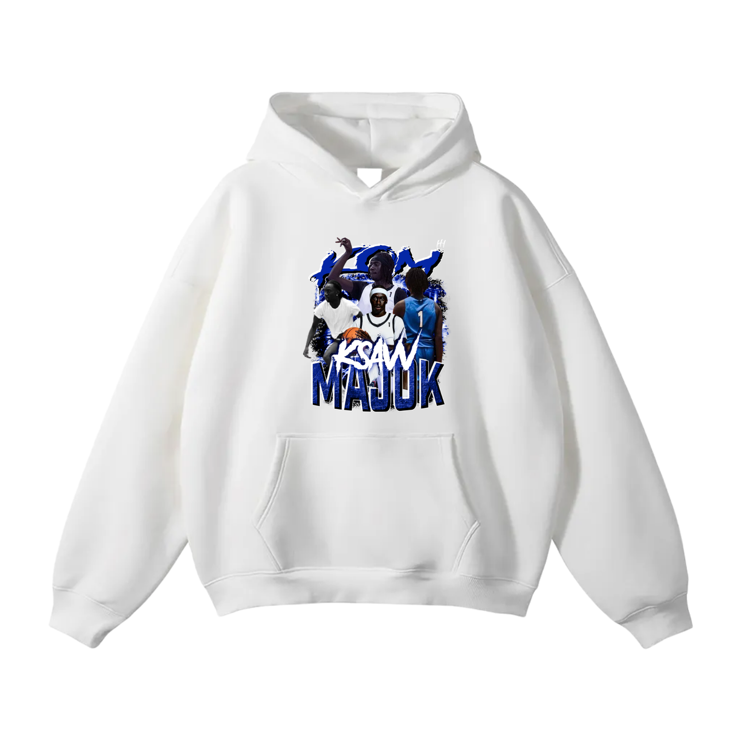 Kom Majok Oversize Fleeced Hoodie