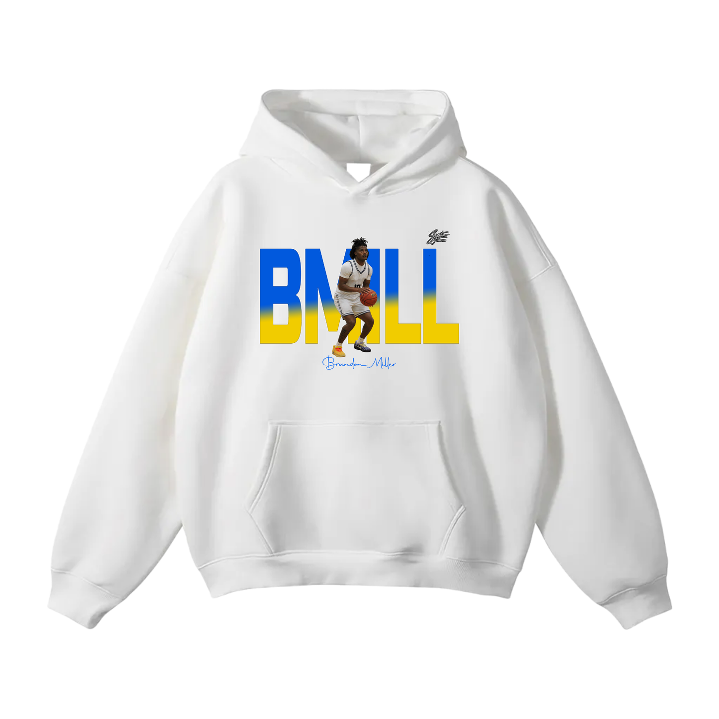 Brandon Miller Oversize Fleeced Hoodie