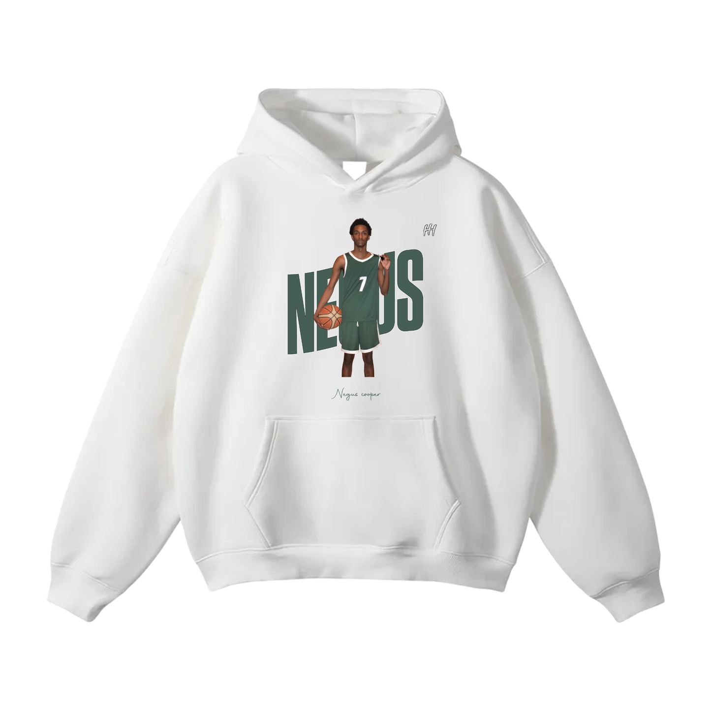 Negus Cooper Oversize Fleeced Hoodie