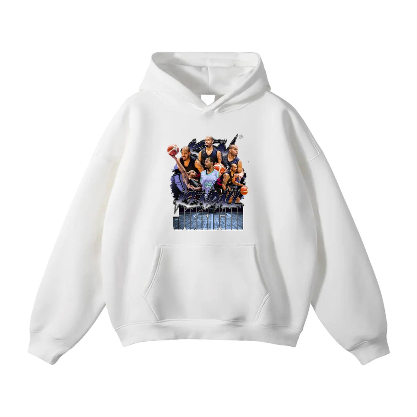 Kendall Jordan Oversize Fleeced Hoodie