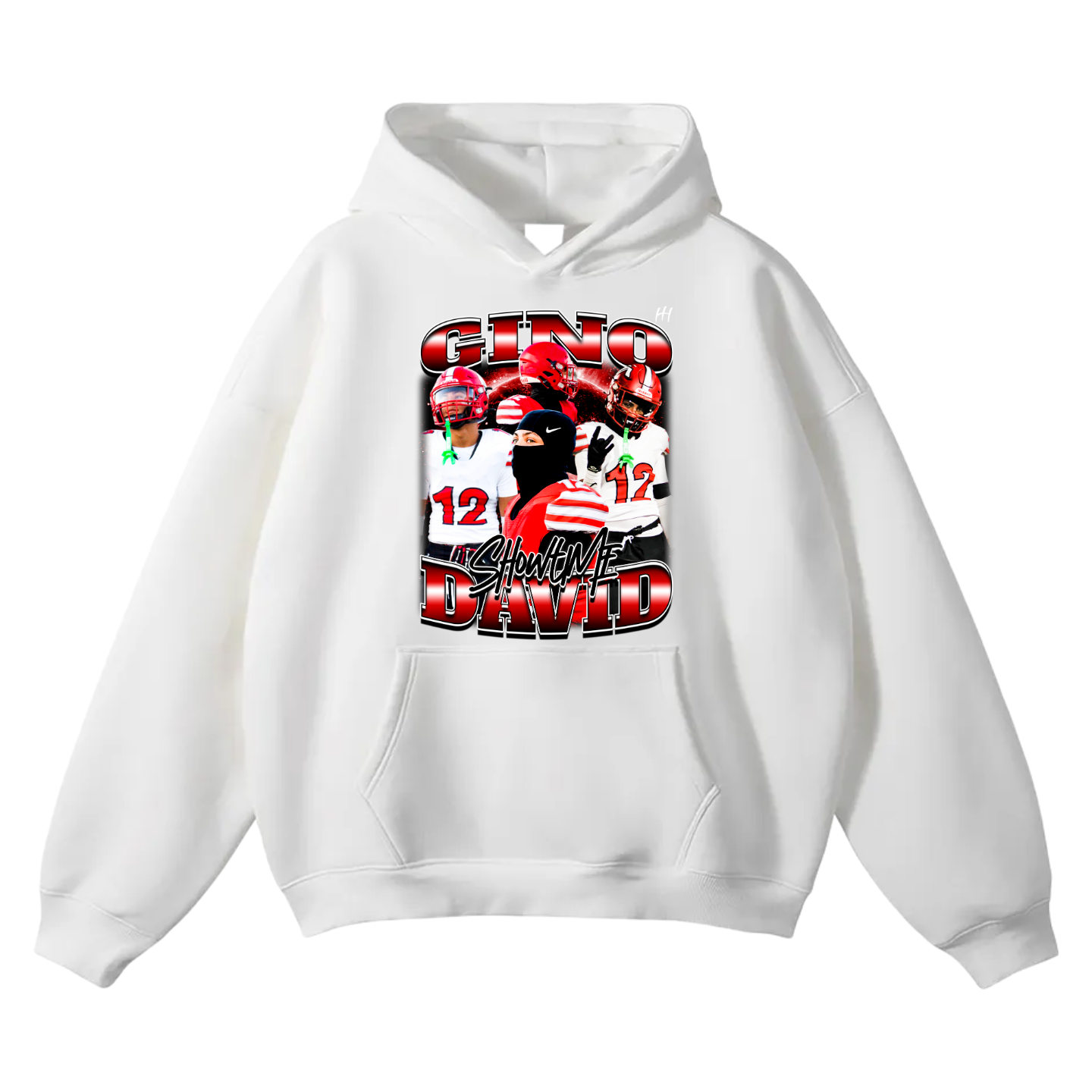 Gino David Oversize Fleeced Hoodie