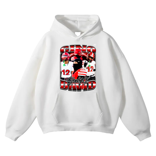 Gino David Oversize Fleeced Hoodie