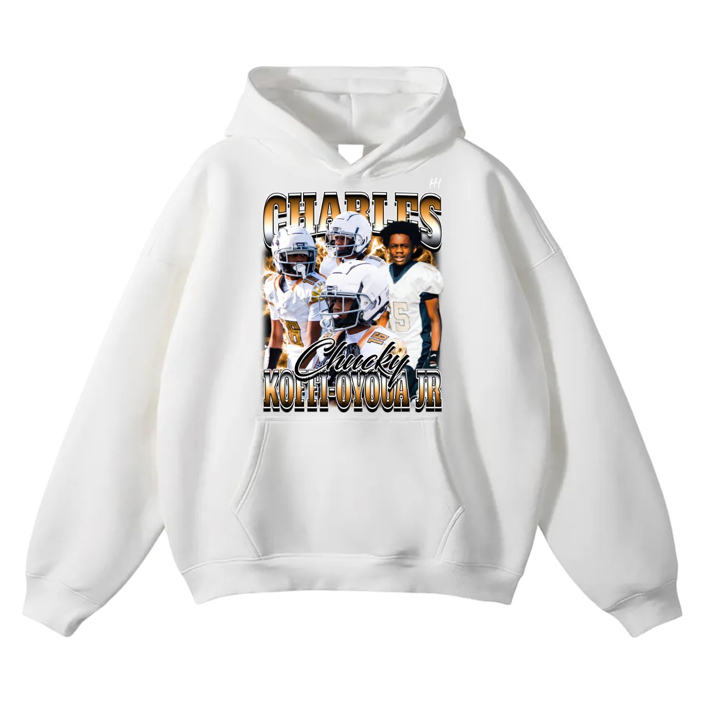 Charles Koffi-Oyoua Jr Oversize Fleeced Hoodie