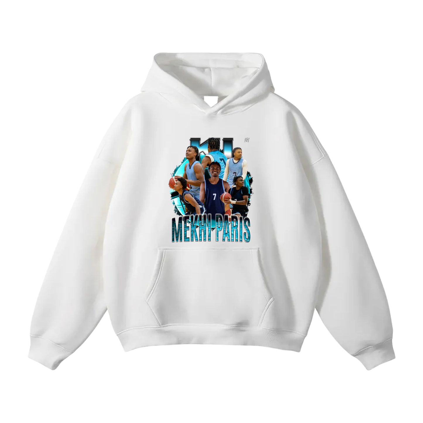 Mekhi Paris Oversize Fleeced Hoodie