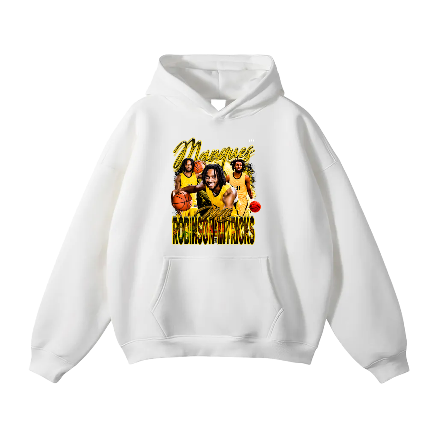 Marques Robinson-Myricks Oversize Fleeced Hoodie