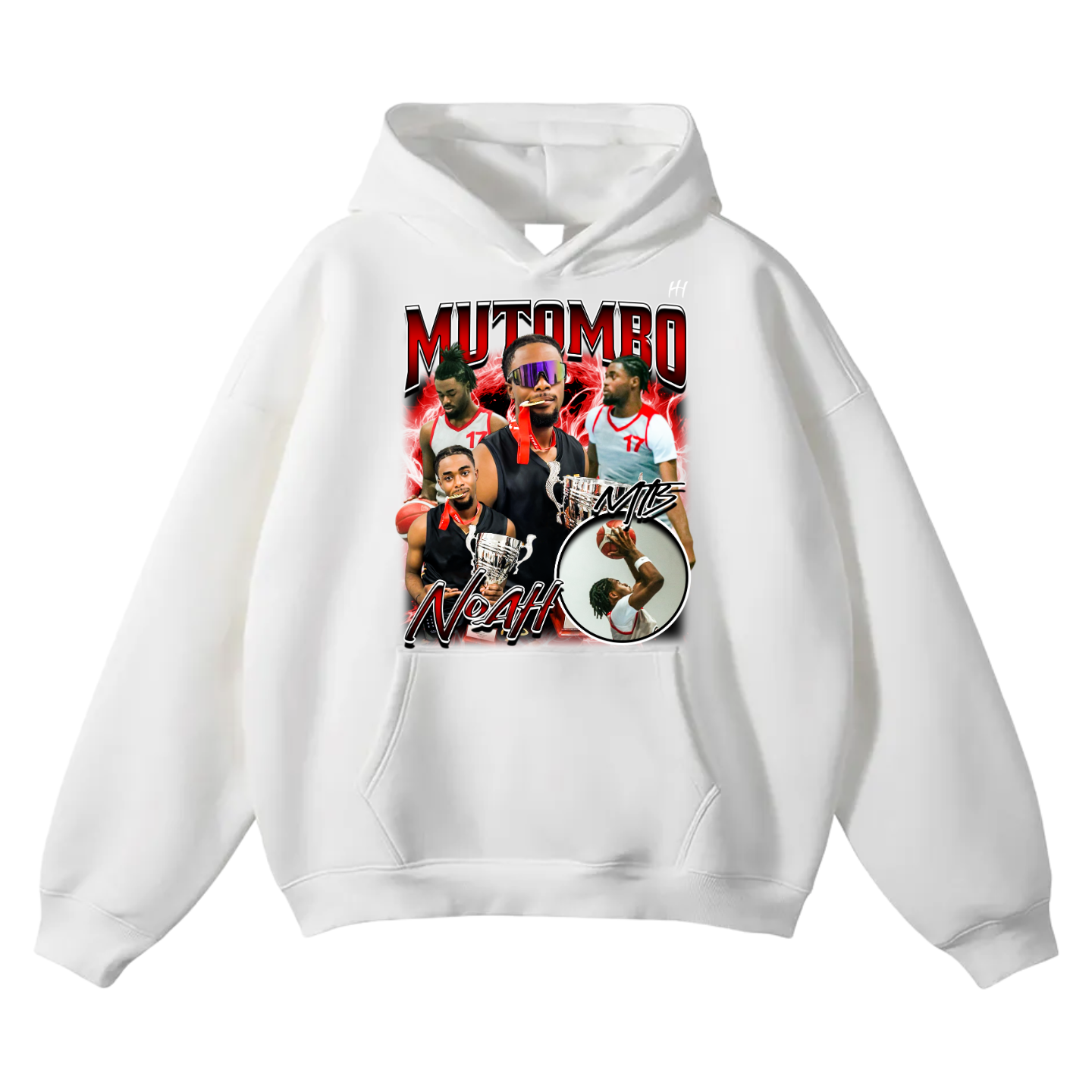 Mutombo Noah Oversize Fleeced Hoodie