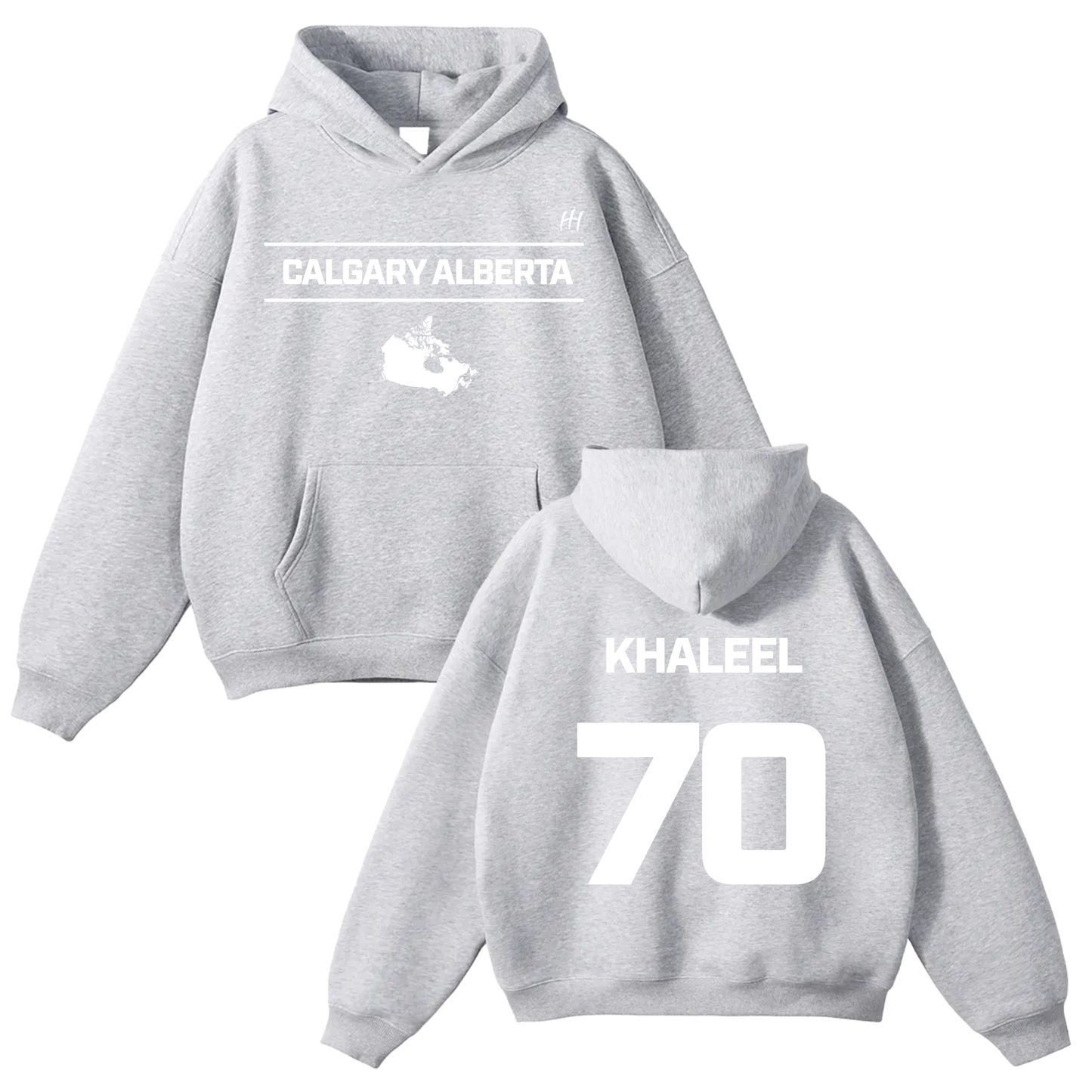 Khaleel Rahim Oversize Fleeced Hoodie