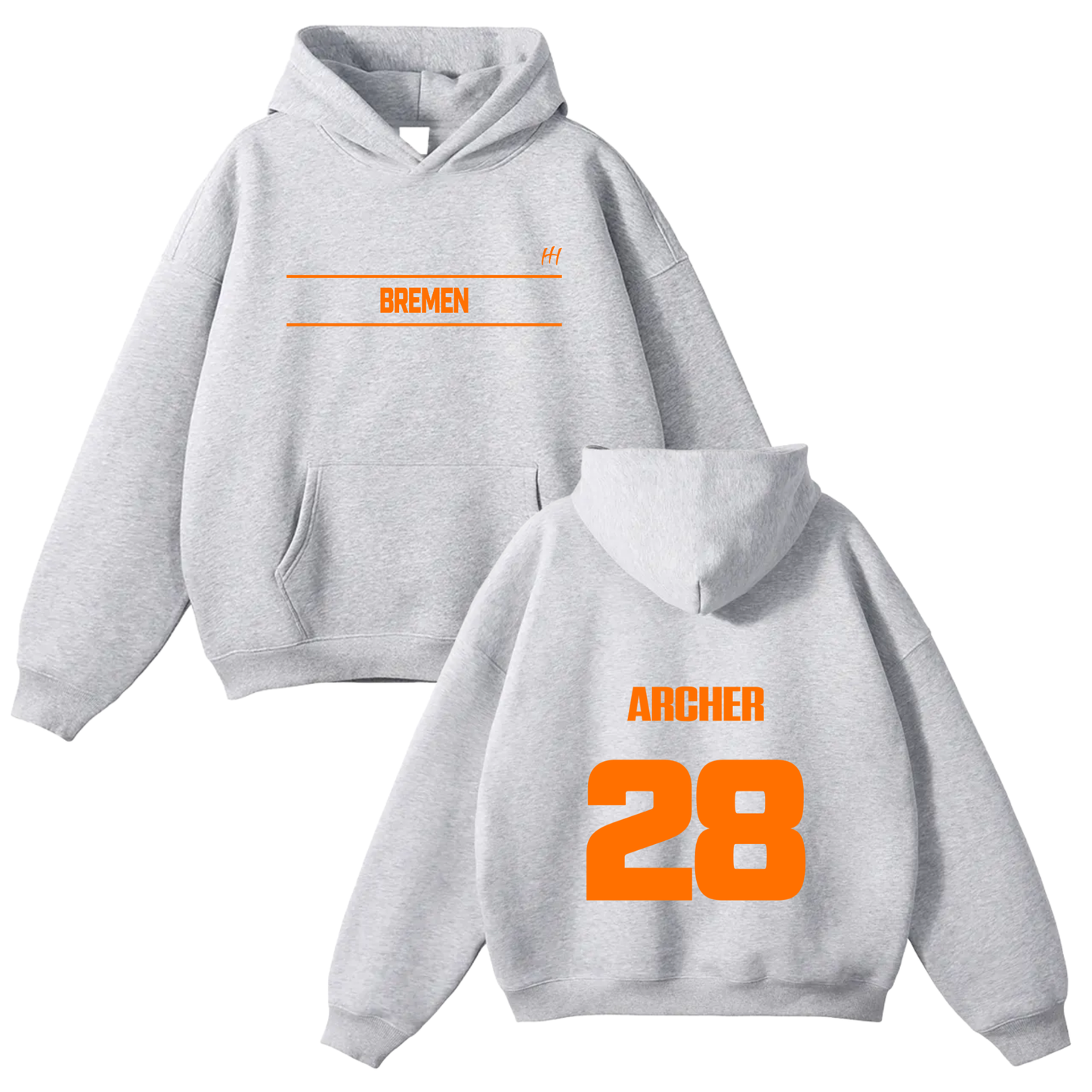 Theo Archer Oversize Fleeced Hoodie