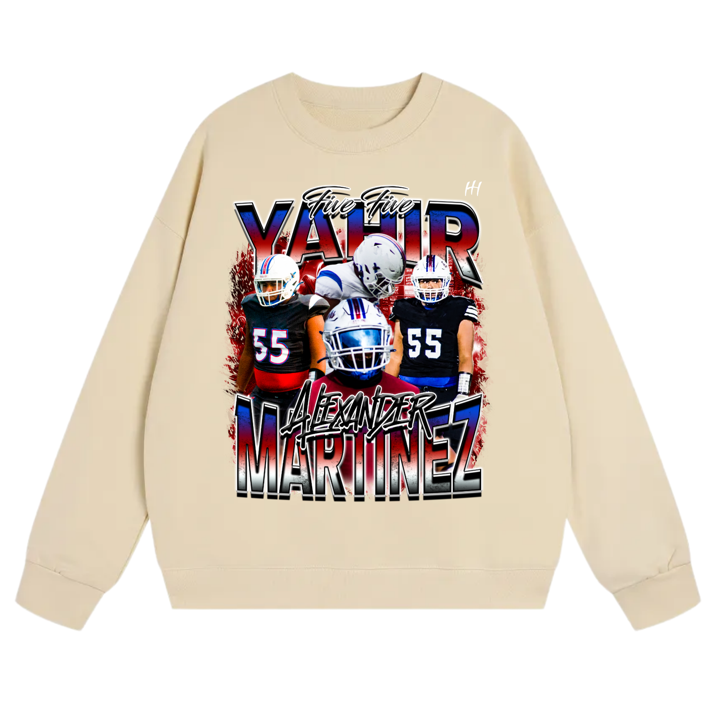 Yahir Alexander Martinez Heavyweight Crewneck Sweatshirt