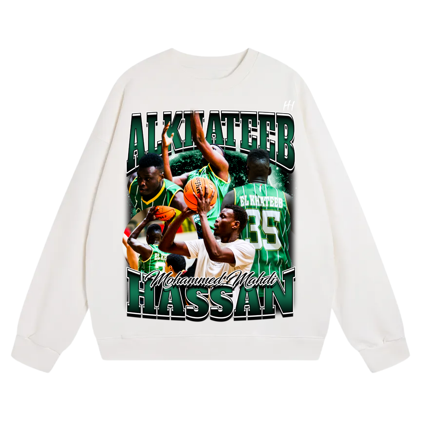 Alkhateeb Mohammed Mahdi Hassan Heavyweight Crewneck Sweatshirt
