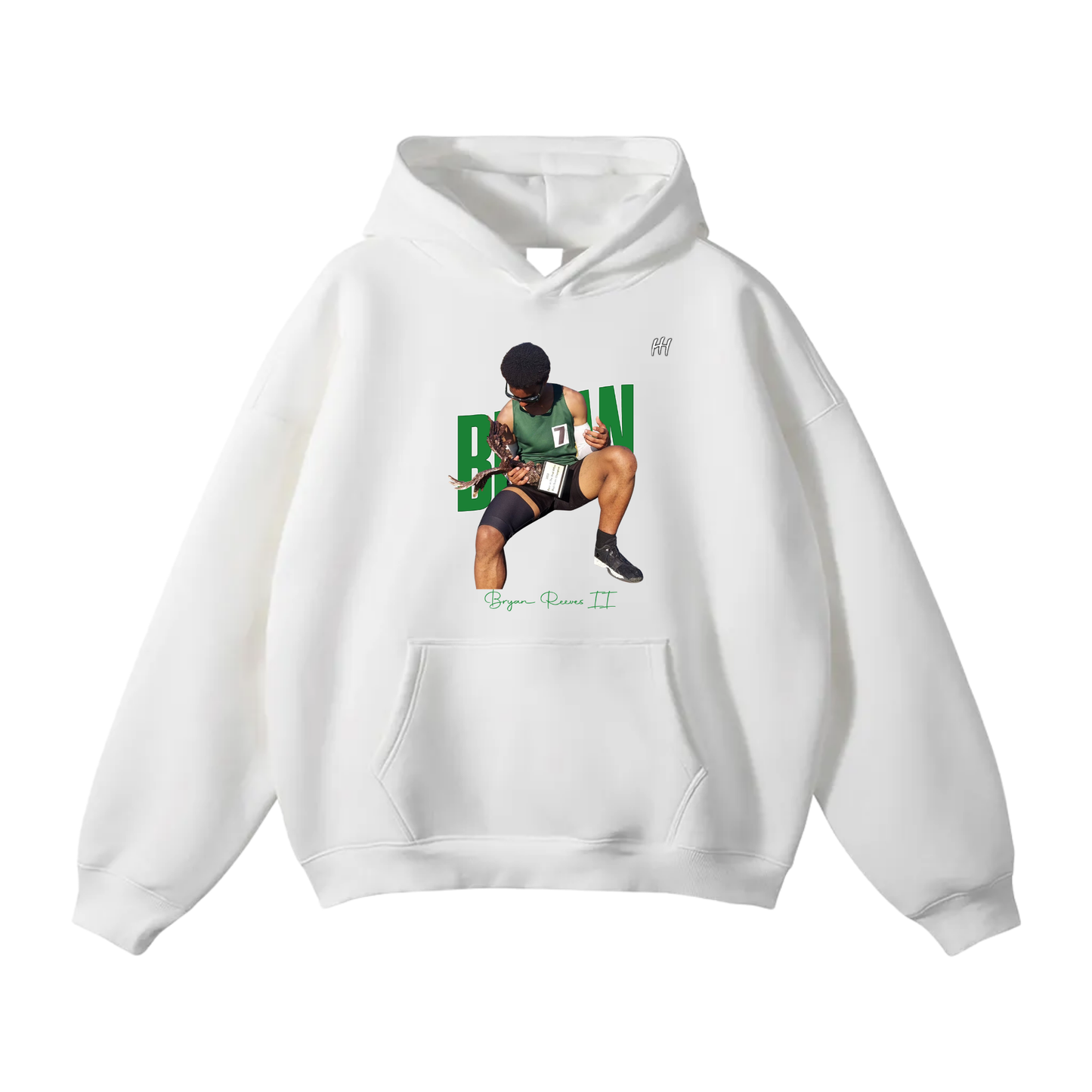 Bryan Reeves II Oversize Fleeced Hoodie