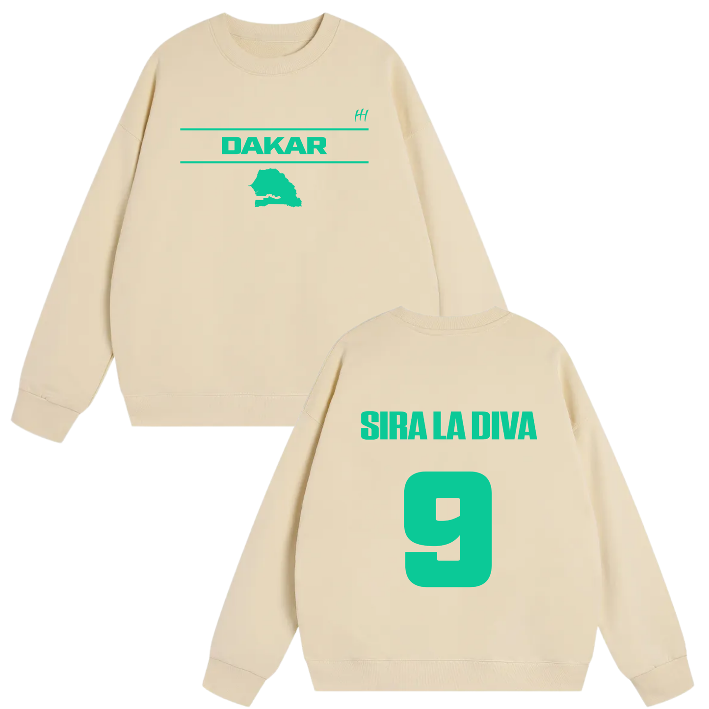 Néné Sira Diallo Heavyweight Crewneck Sweatshirt