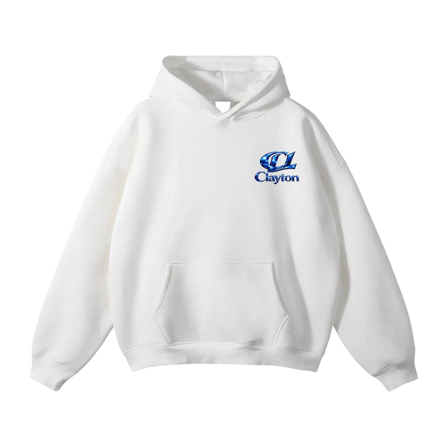Clayton Oxendine Oversize Fleeced Hoodie