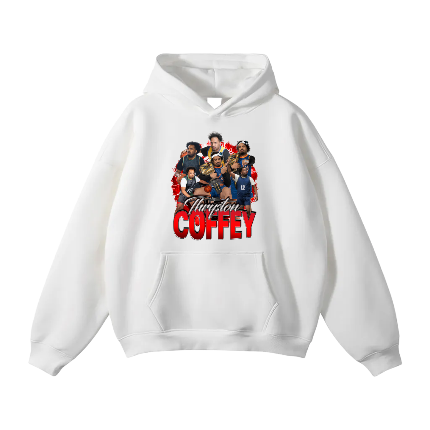 Thrysron Coffey Oversize Fleeced Hoodie