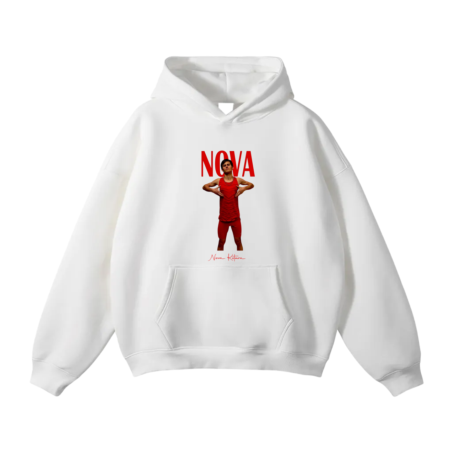 Nova Kotara Oversize Fleeced Hoodie