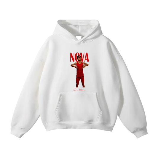 Nova Kotara Oversize Fleeced Hoodie