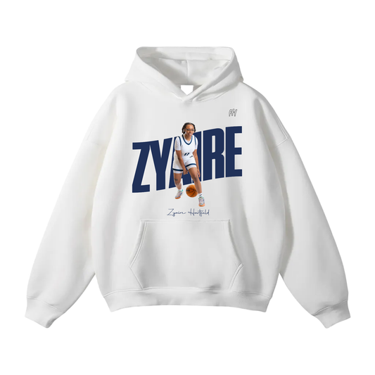 Zyaire Hartfield Oversize Fleeced Hoodie