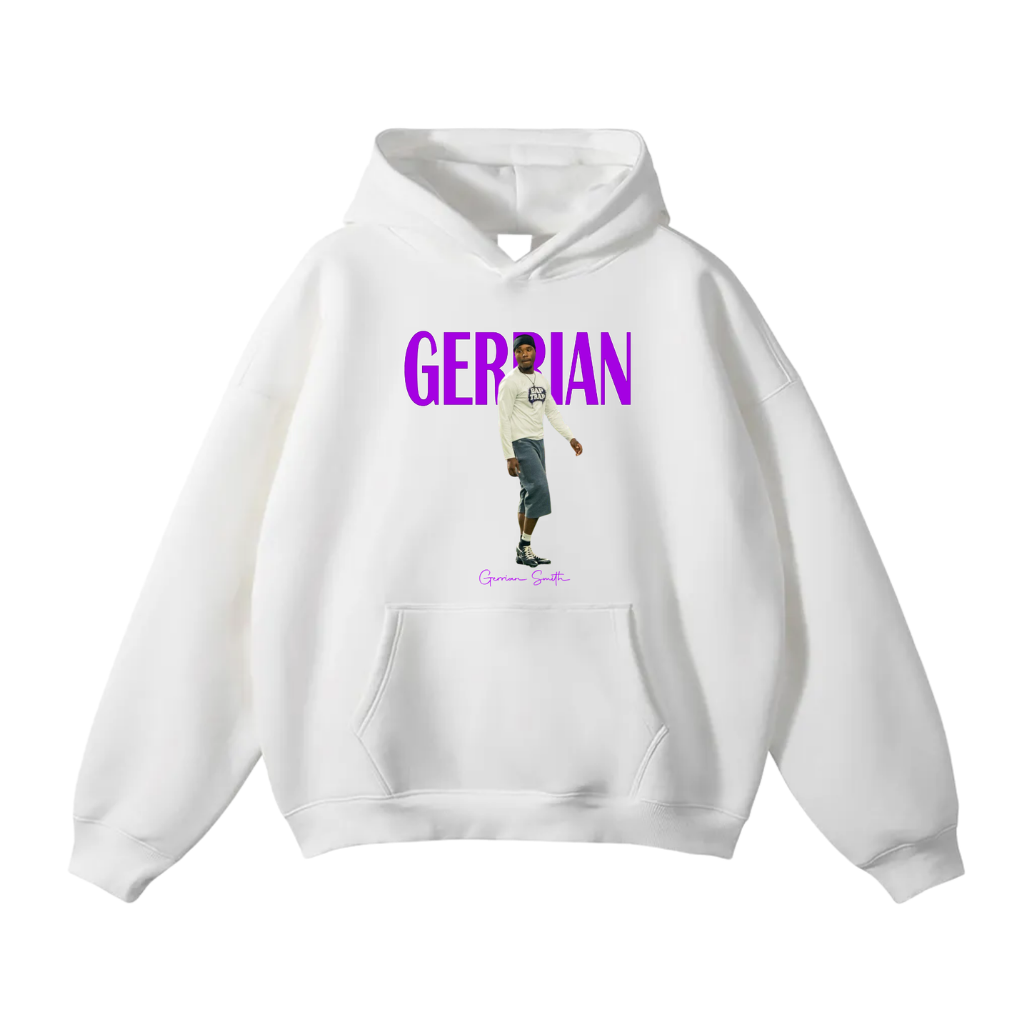 Gerrian Smith Oversize Fleeced Hoodie