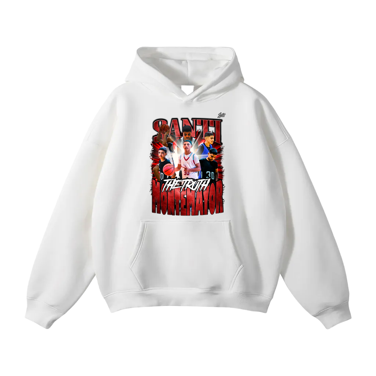 Santi Montemayor Oversize Fleeced Hoodie