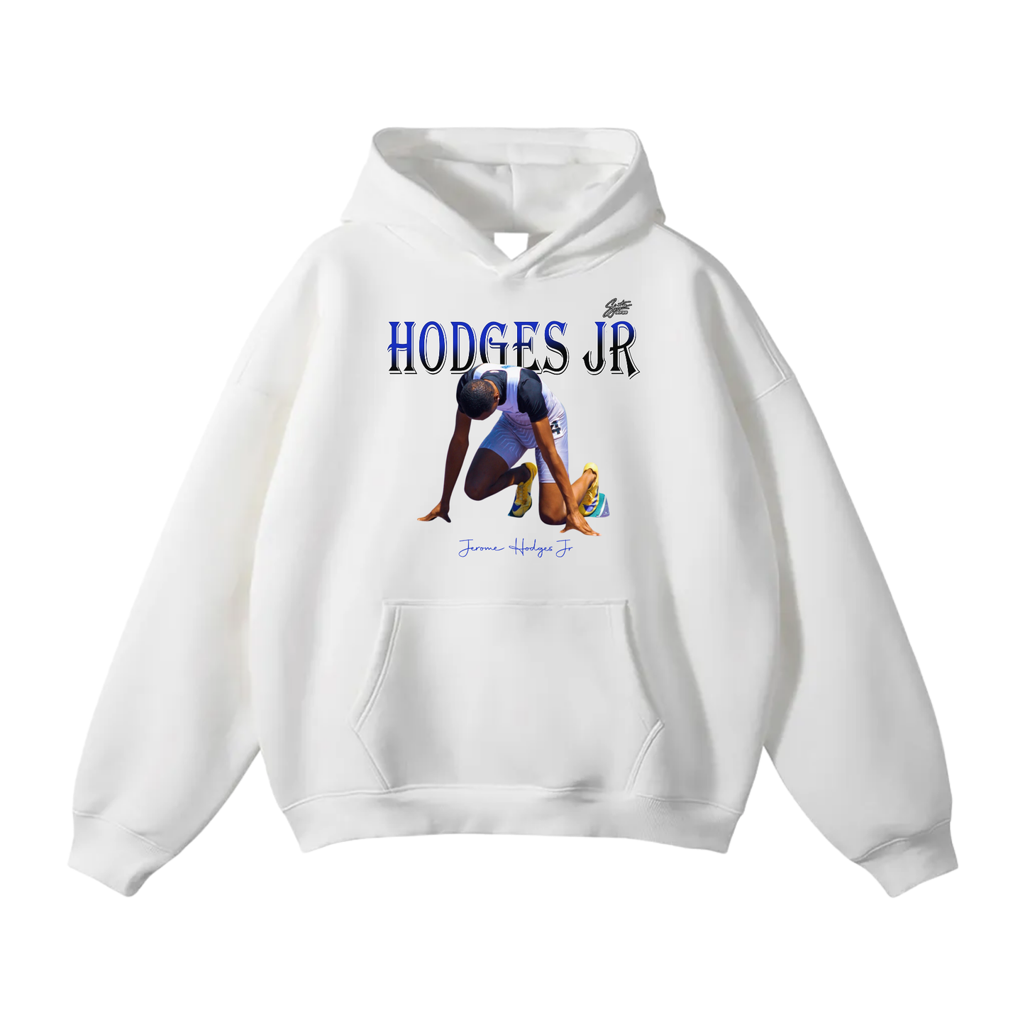Jerome Hodges JR Oversize Fleeced Hoodie