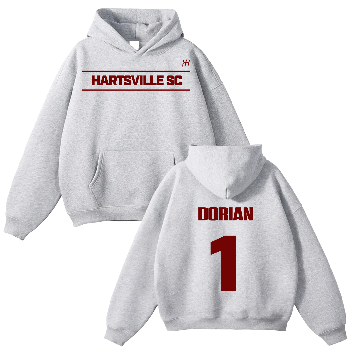 Dorian Gauge Mason Oversize Fleeced Hoodie