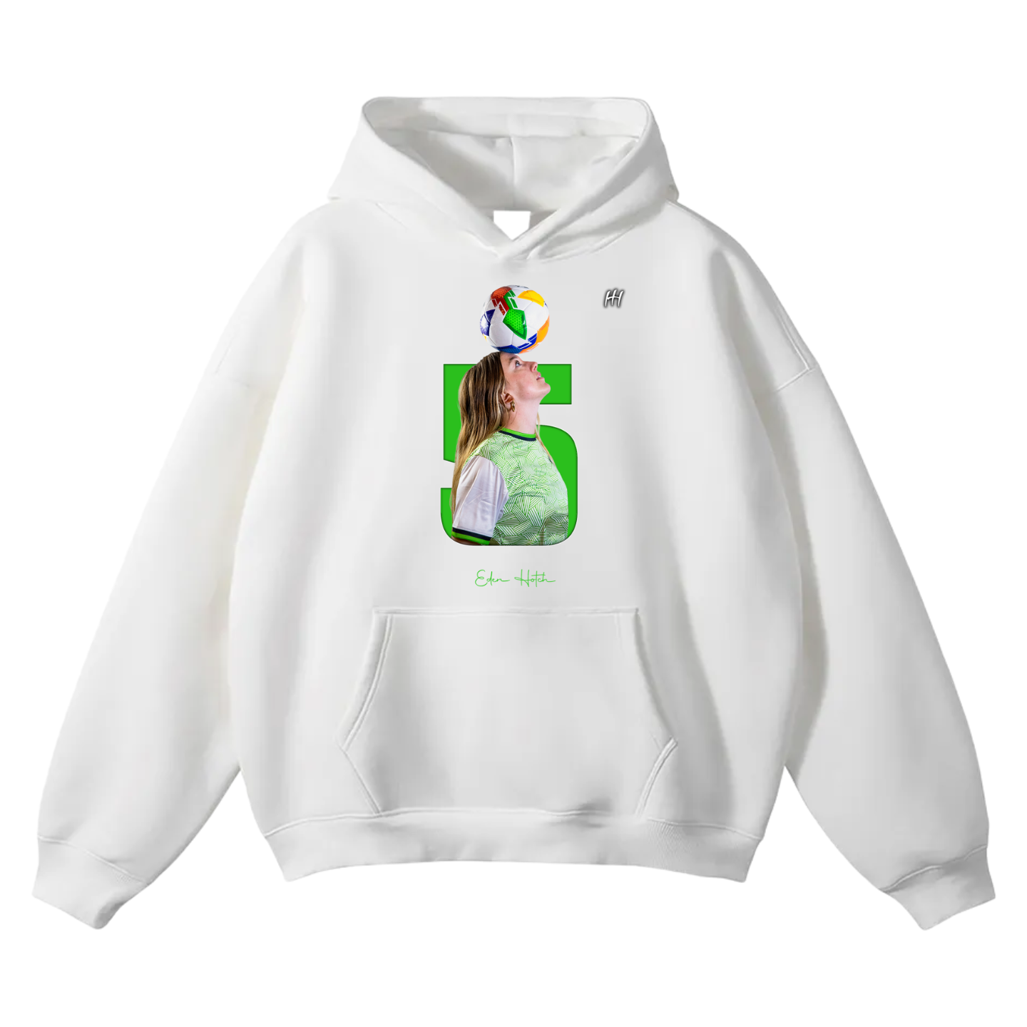 Eden Hotch Oversize Fleeced Hoodie
