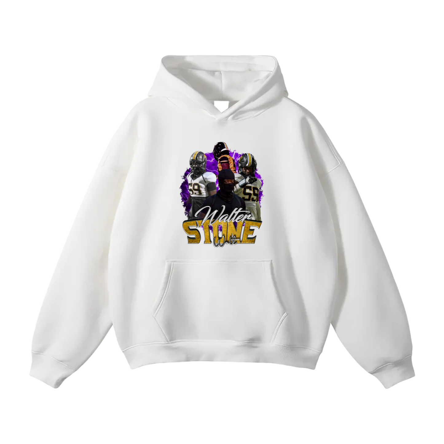 Walter Stone Oversize Fleeced Hoodie