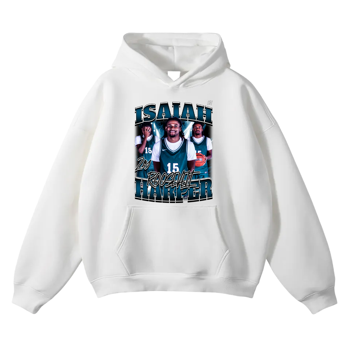 Isaiah Roosevelt HarperOversize Fleeced Hoodie