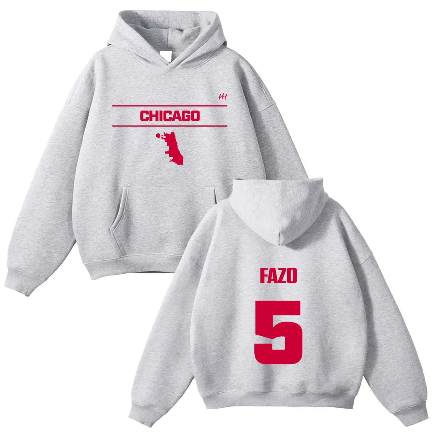 Demarion Davis Oversize Fleeced Hoodie